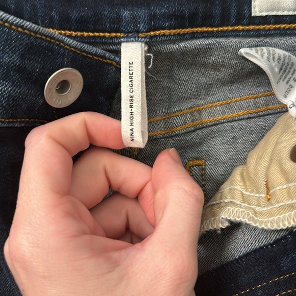 Rag & Bone - Nina high-rise cigarette jeans - Picture 4 of 5